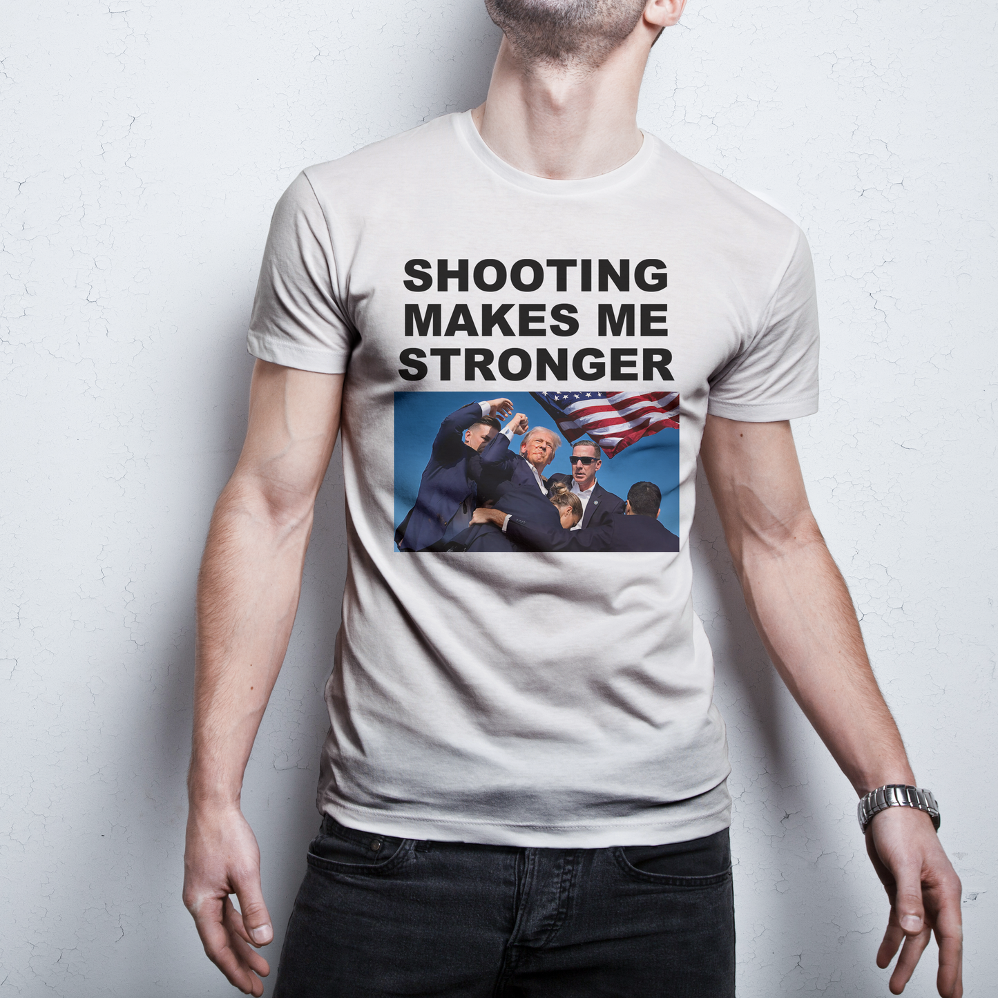 Donald Trump shooting T-shirts