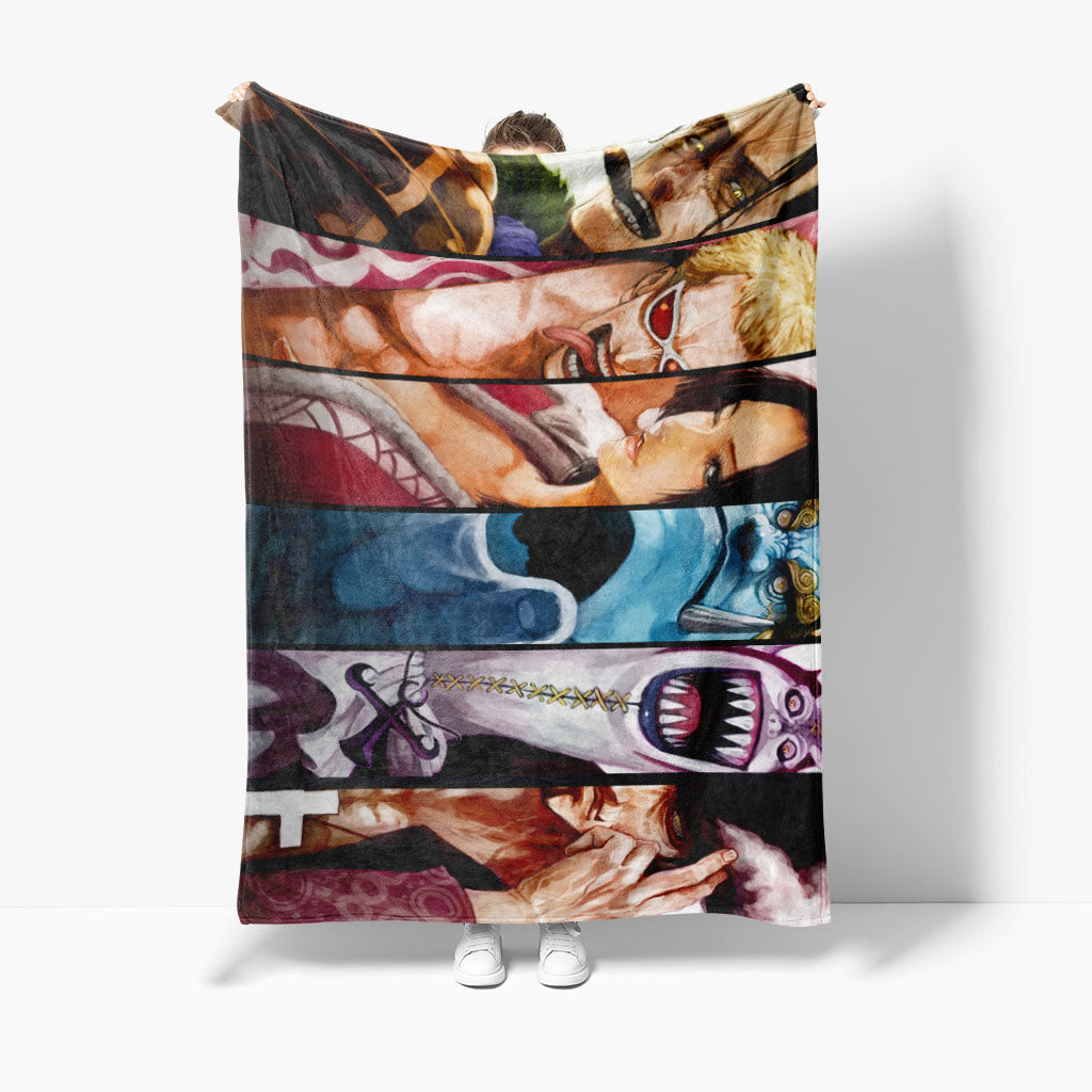 ONE PIECE Cheap Fleece Blankets - Treasure Hunt Design