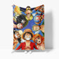 ONE PIECE King Size Fleece Blanket - Anime Collectible