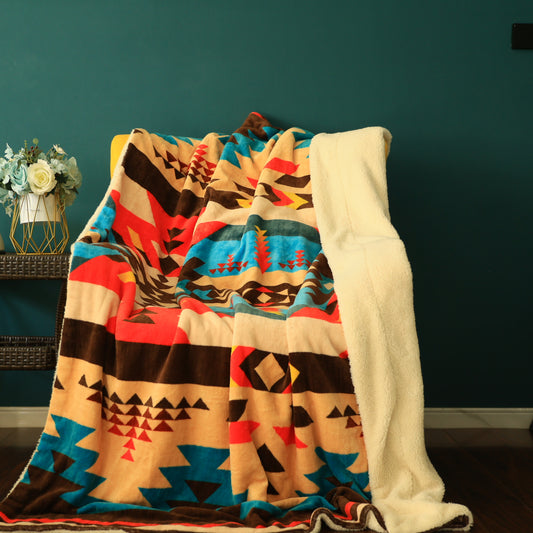 sherpa throw blanket for full size bed