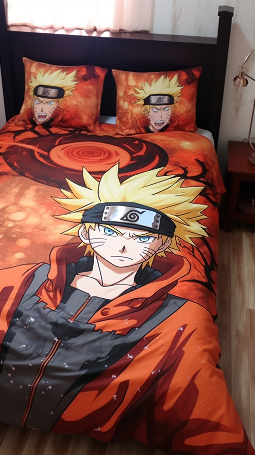 Naruto flannel printed blankets