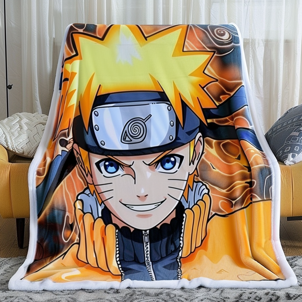 sherpa naruto blanket hot topic