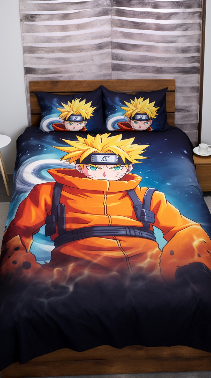 naruto throw blanket